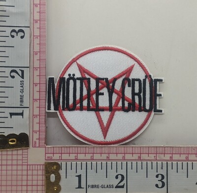 Motley Crue Heavy Metal Band Patch Applique Badge f18