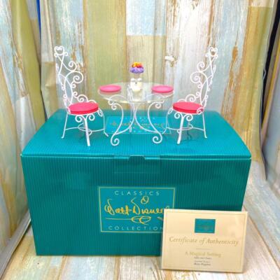 WDCC Mary Poppins Table and Chairs A Magical Setting Collect | eBay