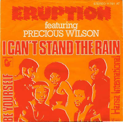 Eruption Featuring Precious Wilson I Can't 7'' Single Vinyl Schallplatte 76810