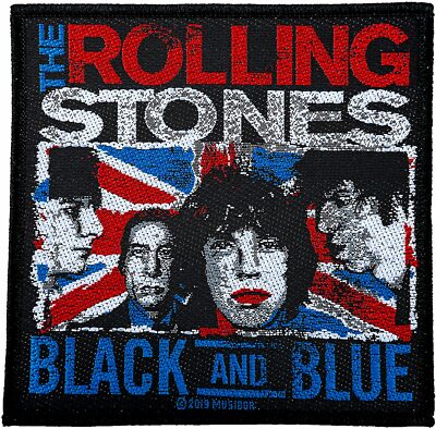 THE ROLLING STONES - Black And Blue - Aufnäher / Patch - Neu - #63910