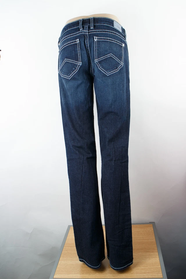 DOV by Denim Of Virtue Jeans Straight 31 X 34 Women's Denim Jeans Dark Wash USA - Image 4 of 4