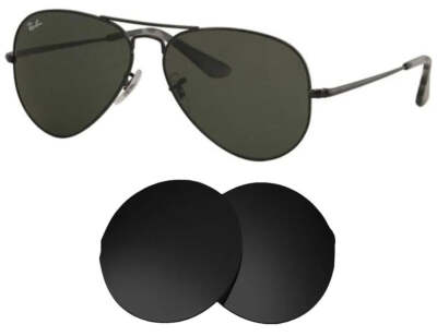 Replacement Lenses for Ray-Ban Replacement Lenses RB3689 55mm Polarized & UV Pro