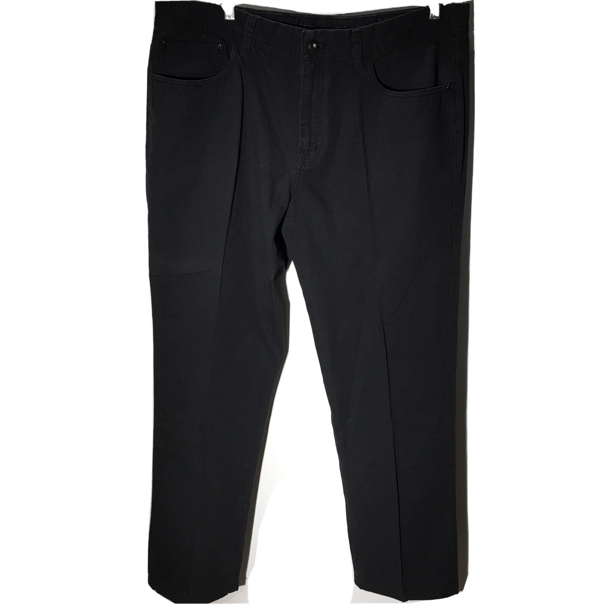 WP Weatherproof Mens 38x 32 Utility Pants Straight Leg Black 5 Pocket Outdoor