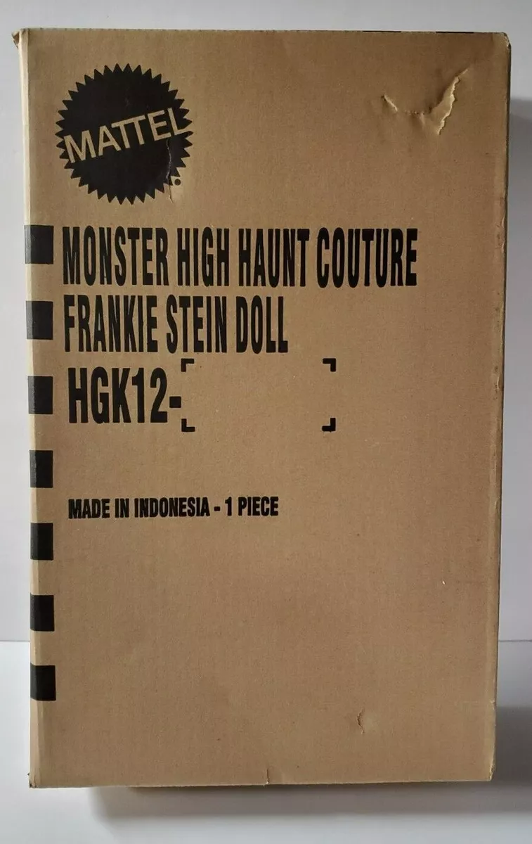 Boneca Monster High 2022 - Frankie Stein Vontageous 29cm - Mattel