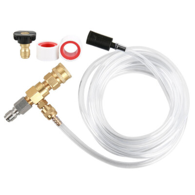 #ad Hose Nozzle Pressure Washer Soap Detergent Injector Chemical 3 8 Quick $27.99