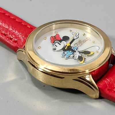 DISNEY MINNIE MOUSE QUARTZ 5-PIECE STRAP SET WATCH Disney Minnie Mouse Full Womens Watch with 5 Interchangeable  main image 4