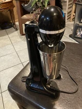 Hamilton Beach DrinkMaster 728 Black Classic Milkshake Mixer Machine Tested