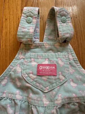 vintage oshkosh 花柄　コーデュロイ　3T usa vintage oshkosh 花柄 コーデュロイ 3T usa Vintage Oshkosh 3