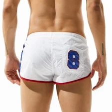 NEW SEOBEAN Very thin Sports Shorts running Lounge boxer shorts for men