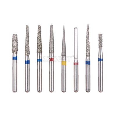 AZDENT Dental Diamond Bur Set Crown And Bridge Preparation - Foto 5