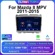 For Mazda8 MPV 2011-2015 Screen Car Radio GPS Multimedia Player Navi Android DSP