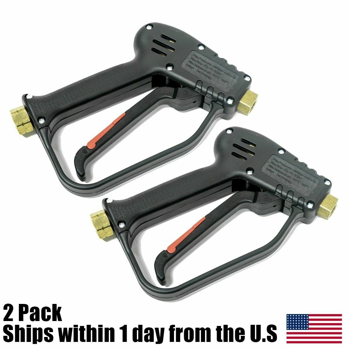 2 GUNS AR  MODEL 5101 PRESSURE WASHER GUN POWER WASHER 1000- 4000  Psi 