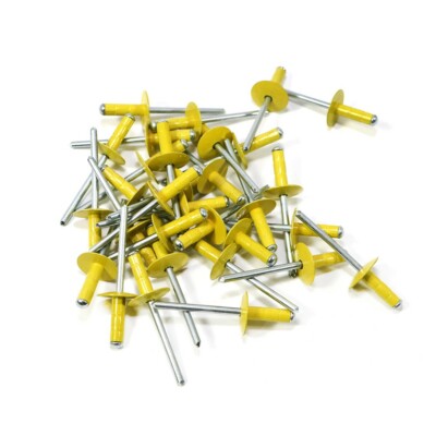 Box of 250 Multi Grip Yellow Finish 3/16