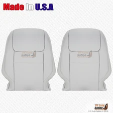 2016 2017 2018 2019 2020 FITS Toyota Sienna Driver Passenger Leather Cover Gray