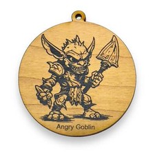 Ornament - Black - Angry Goblin