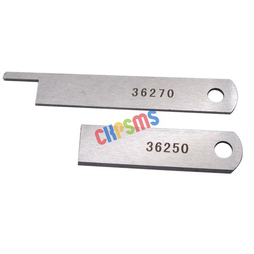 Jeu De Couteaux Supérieur Et Inférieur CKPSMS - Compatible Singer 14CG744, Babylock BL202, Etc. - Références 412585 Et 550449