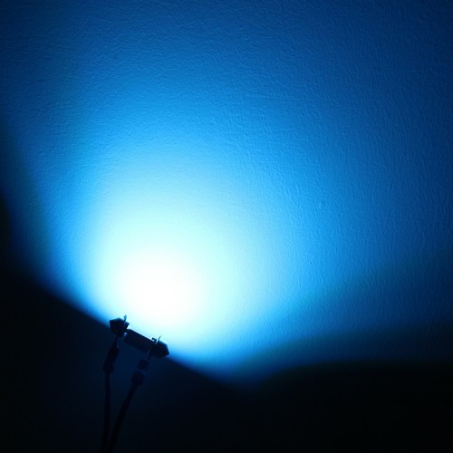 LED Blue Tint DE3423LL Courtesy Light Bulb|Dome Light for Honda Toyota Hyundai - Picture 3 of 4
