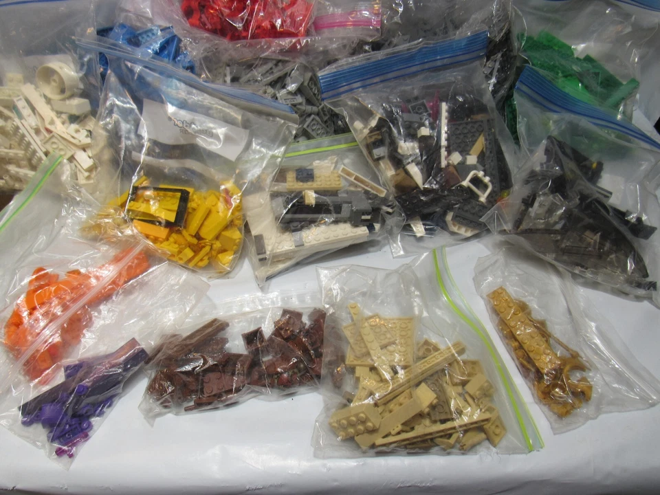 Lote Lego 9 lb con manuales Marvel Infinity Saga Mine Craft Lego City (Q33K) Foto 3 de 4