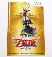 The Legend of Zelda Skyward Sword do Wii Instrukcja Broszura TYLKO!!