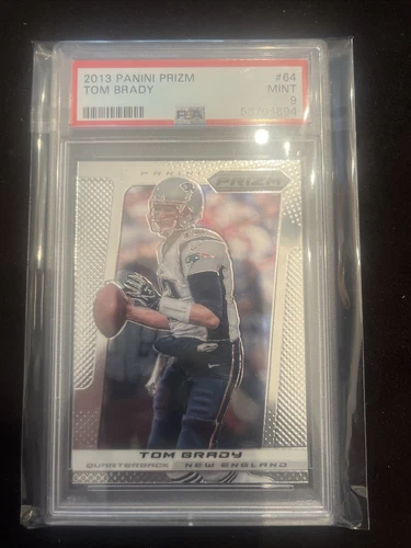 PSA 9 TOM BRADY 2013 Panini Prizm #64 New England Patriots MINT