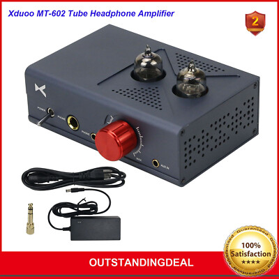 Xduoo MT-602 Tube Headphone Amplifier High Fidelity Output 1300MW 6J1 Tubes