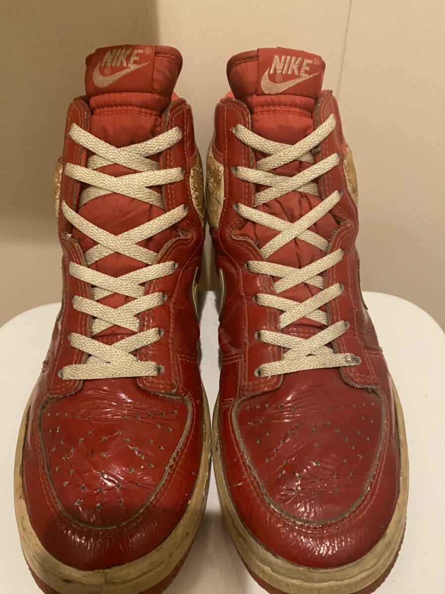 NIKE SKY FORCE OG ENAMEL Red x White Men's US7.5 Made in NIKE SKY FORCE OG ENAMEL Red x White Men's US7.5 Made in