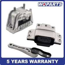 Engine And Trans Mount Set Fit For Volkswagen Rabbit, Passat 2.0L,2.5L 2006-2019