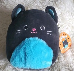 Cute Squishmallow Eponine the Cat 8 inch Fuzzy Belly Plush NWT 