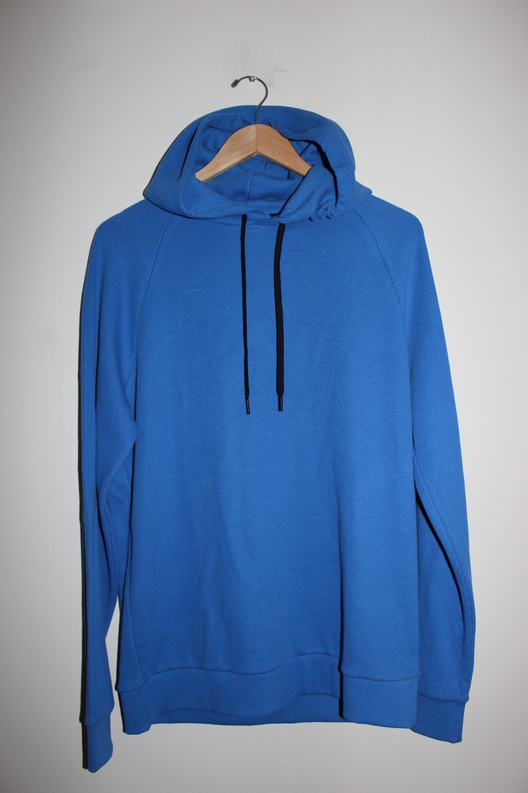 225 NEW ! Menu0026#039;s MEDIUM Theory Otto Organic Thermal Puce Blue Pullover  Hoodie | eBay