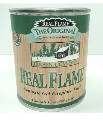 Real Flame The Original 13 oz Premium Gel Sootless Fireplace Fuel Free Shipping