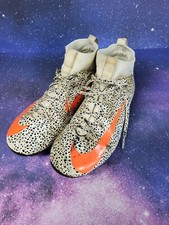 TACOS DE FÚTBOL NIKE JR SUPERFLY 7 ACADEMY CR7 FG SAFARI NIÑOS Talla 4 Y CV3182-180