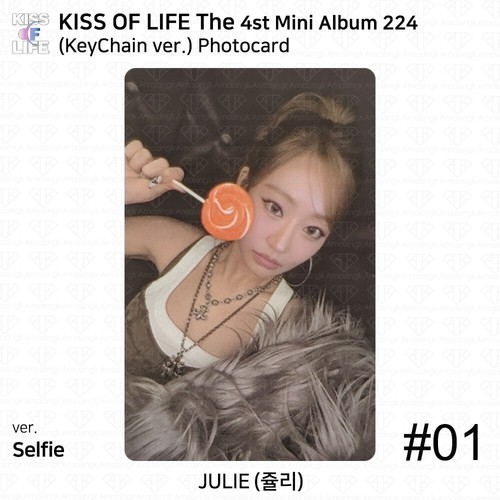 KISS OF LIFE 4th Mini Album 224 Magazine Keychain Digipack Official Photocard - Picture 52 of 63
