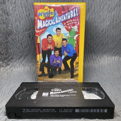 The Wiggles: Magical Adventure! A Wiggly Movie VHS Video Tape Clamshell ...