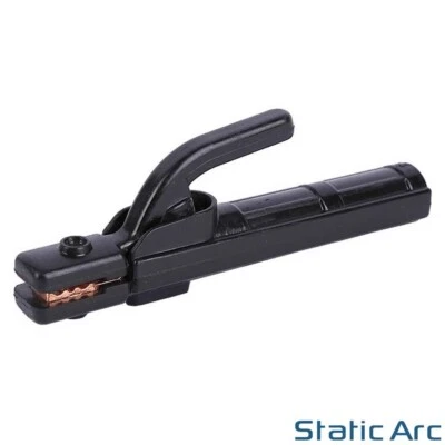 STATIC ARC 200A ARC ELECTRODE HOLDER WELDING STICK ROD MMA CROCODILE CLAMP COPPER GRIP