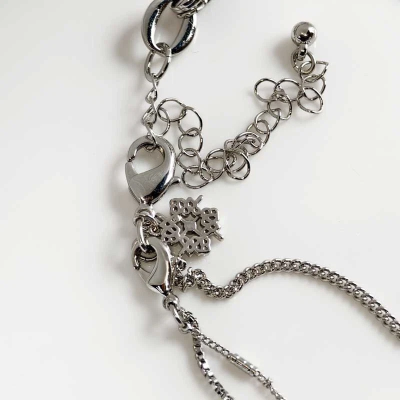 26" Casa Blanca Mercado Negro WHBM Collar en Capas Elegante Mujer Vacaciones Joyería Foto 3 de 4