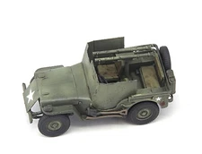 S-Model 1/72 US Armored willys Jeep MB with Bazooka Launcher Finished #LE2014
