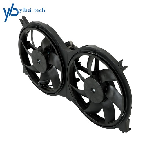 Dual Radiator and Condenser Fan Assembly For Nissan Pathfinder Infinity QX60 - Picture 3 of 12