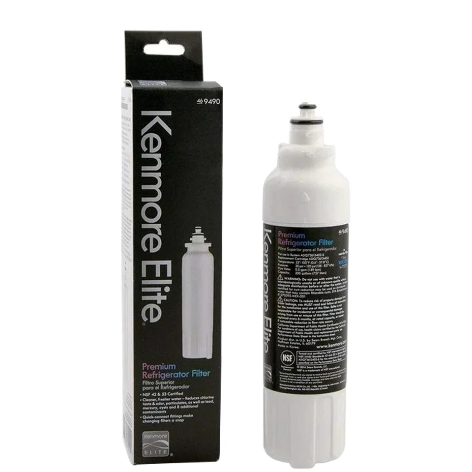 Kenmore Elite 9490 469490 46-9490 Replacement Refrigerator Water Filter 3 Pack - Image 2 of 4