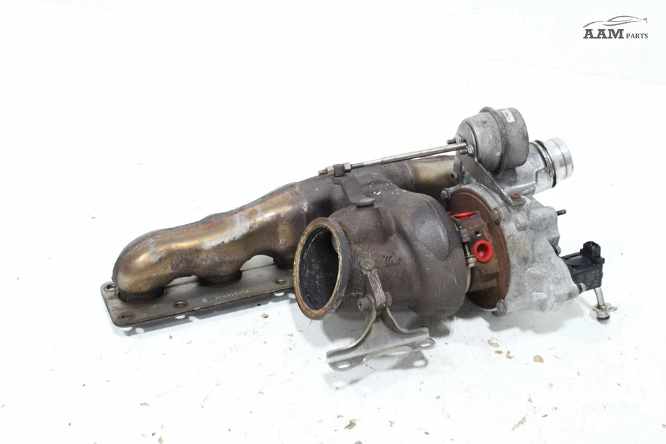 2011-2016 BMW 535I F10 3.0L N55 MOTOR TURBO TURBOCOMPRESSOR COM COLETOR FABRICANTE DE EQUIPAMENTO ORIGINAL - Imagem 3 de 4