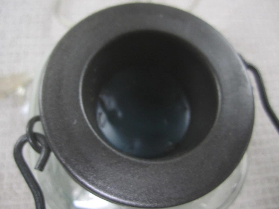 乡村家用玻璃罐台灯乡村农舍电装饰插头 — 第 4/4 张图片