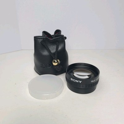 Sony VCL-1446B 1.4x Telephoto Conversion Lens w/ Pouch & Cap