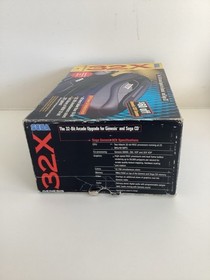 Sega Genesis 32x Console System CIB Complete TESTED