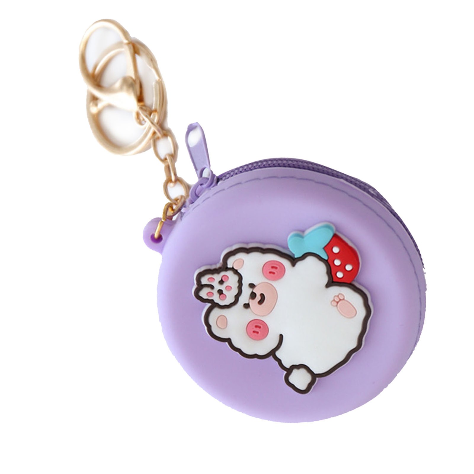 New Purse Silicone Cute Closure Gift Choice Women Change Pouch Wallet