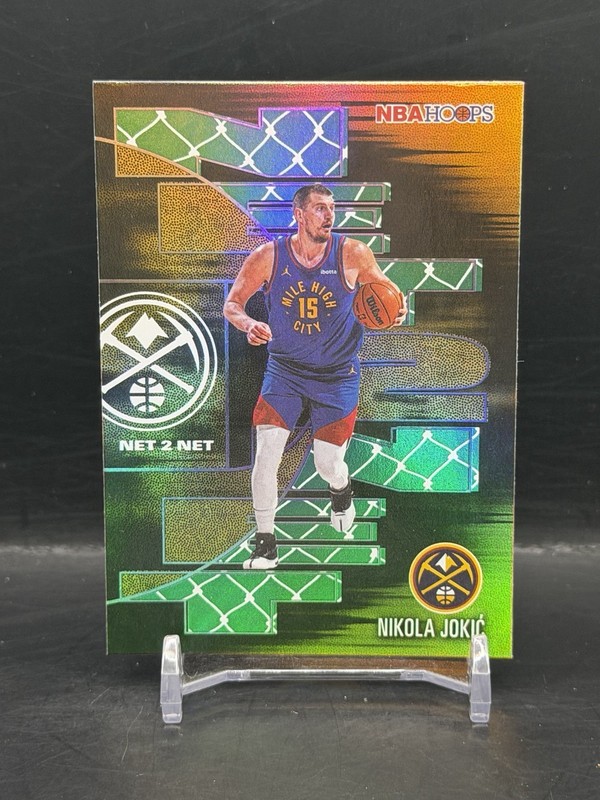 2025-26 Topps NBA Hoops Nikola Jokic Net 2 Net Foil Insert Denver Nuggets