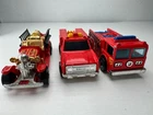Vintage 1978 Hot Wheels Fire Truck 1980 Pumper Truck 1974 Emergency Truck Lot