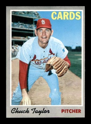 1970 Topps #119 Chuck Taylor RC EXMT/EXMT+ X3667471