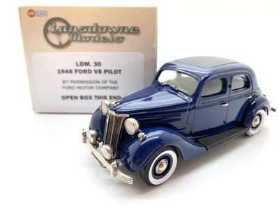 LANSDOWNE 1948 FORD V8 PILOT BLUE LDM30 1/43