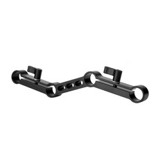 1031 ZShape Offset Raised 15mm Rail Rod Clamp Adjustable Levers DSLR Rig