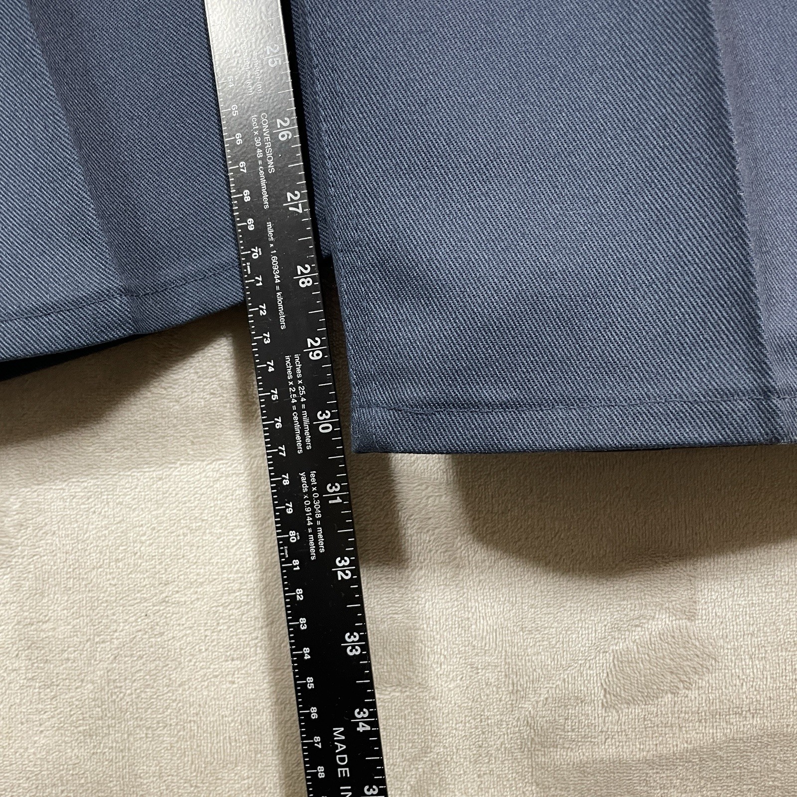 ​DEADSTOCK Vintage Levi’s 517 Sta-Prest Slacks 40x30 1990 USA Made Bootcut Pants thumbnail 9