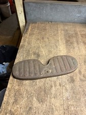 Vintage Old Rare Early Pedal Tricycle Ride On Toy Rear Step Panel Metal Part USA